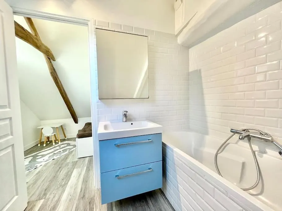 Duplex-Ocean Moderne Dans Longere Avec Exterieur Apartment Plouhinec  France