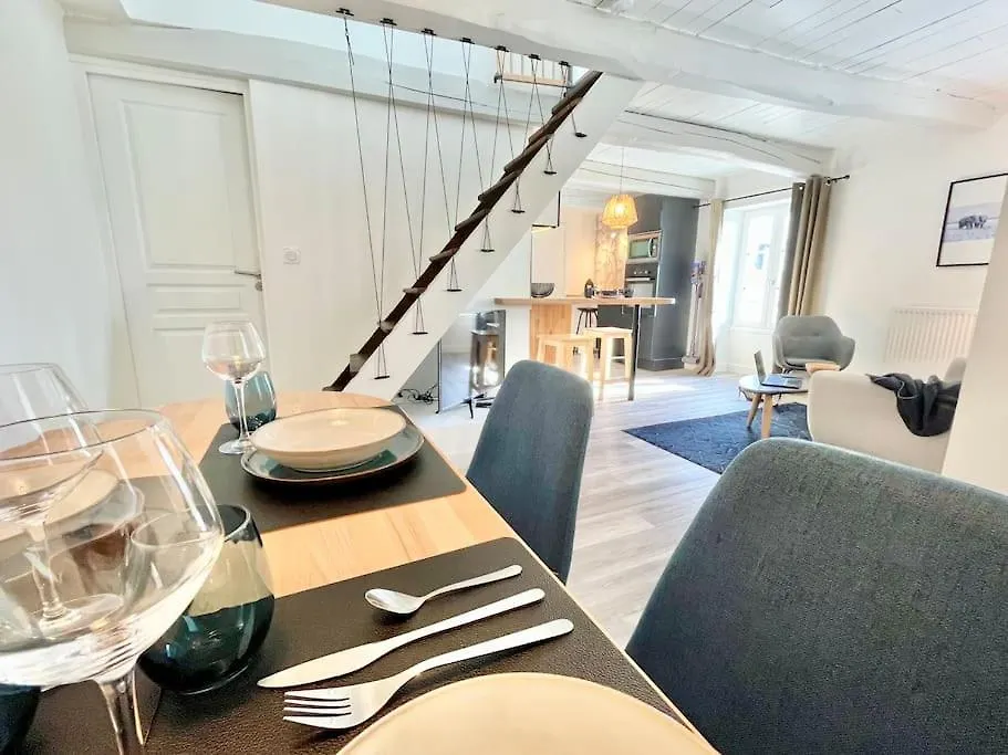 Duplex-Ocean Moderne Dans Longere Avec Exterieur Apartment Plouhinec  France