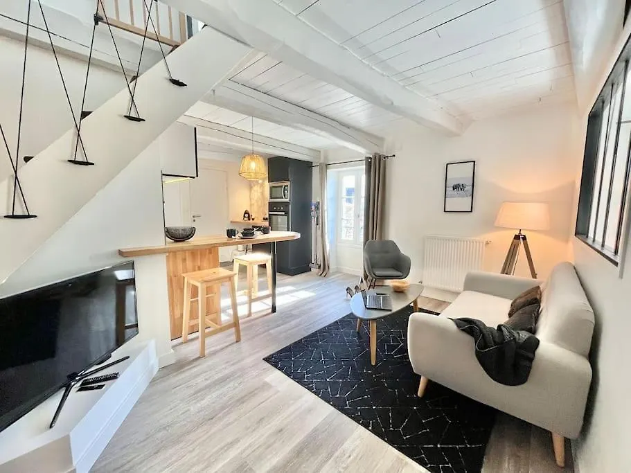 Duplex-Ocean Moderne Dans Longere Avec Exterieur Apartment Plouhinec  Plouhinec (Morbihan)